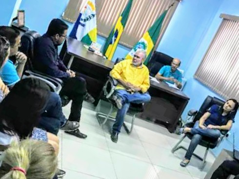 Nova Olinda: Anizio Melo tem audiência com prefeito sobre precatório do Fundef