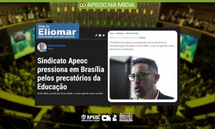 | APEOC NA MÍDIA | SINDICATO APEOC PRESSIONA EM BRASÍLIA PELOS PRECATÓRIOS DA EDUCAÇÃO