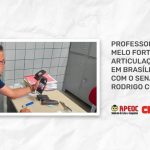 PRECATÓRIOS DO FUNDEF | PROFESSOR ANIZIO MELO FORTALECE ARTICULAÇÕES EM BRASÍLIA COM O SENADOR RODRIGO CUNHA