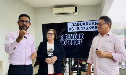 JAGUARUANA: PRECATÓRIO DO FUNDEF • DINHEIRO ESTARÁ NA CONTA DO MUNICÍPIO EM 05 DE MARÇO. MAIS DE 13 MILHÕES DE REAIS