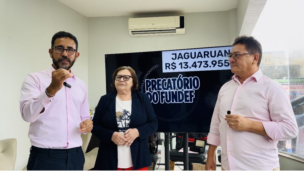 JAGUARUANA: PRECATÓRIO DO FUNDEF • DINHEIRO ESTARÁ NA CONTA DO MUNICÍPIO EM 05 DE MARÇO. MAIS DE 13 MILHÕES DE REAIS