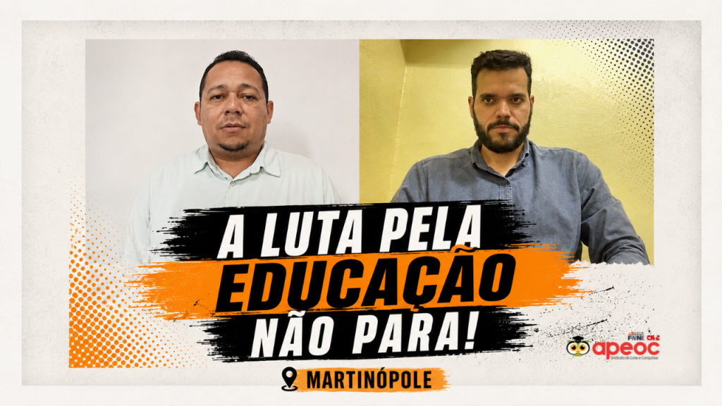 MARTINÓPOLE: APEOC DISCUTE DEMANDAS DA EDUCAÇÃO EM REUNIÃO ENTRE COMISSÃO MUNICIPAL E ASSESSORIA JURÍDICA