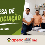 SINDICATO APEOC SE REÚNE COM SECRETÁRIA DE EDUCAÇÃO PARA TRATAR DE PLANO DE CARGOS E CARREIRAS, ANUÊNIO E LICENÇA-PRÊMIO