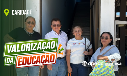 SINDICATO APEOC SE REÚNE COM SECRETÁRIO DE EDUCAÇÃO PARA TRATAR DO RETROATIVO DO REAJUSTE SALARIAL DE 2026