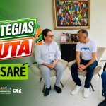 PRESIDENTE ESTADUAL RECEBE COMISSÃO MUNICIPAL PARA TRATAR DE PRECATÓRIO DO FUNDEF E DEMANDAS DA CATEGORIA