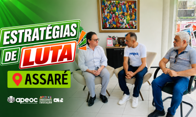 PRESIDENTE ESTADUAL RECEBE COMISSÃO MUNICIPAL PARA TRATAR DE PRECATÓRIO DO FUNDEF E DEMANDAS DA CATEGORIA