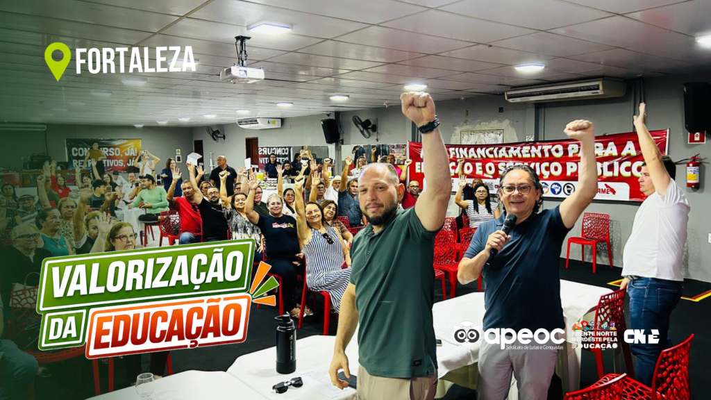 SINDICATO APEOC DEBATE E APROVA PLATAFORMA DA EDUCAÇÃO QUE SERÁ ENTREGUE AOS CANDIDATOS AO GOVERNO DO ESTADO