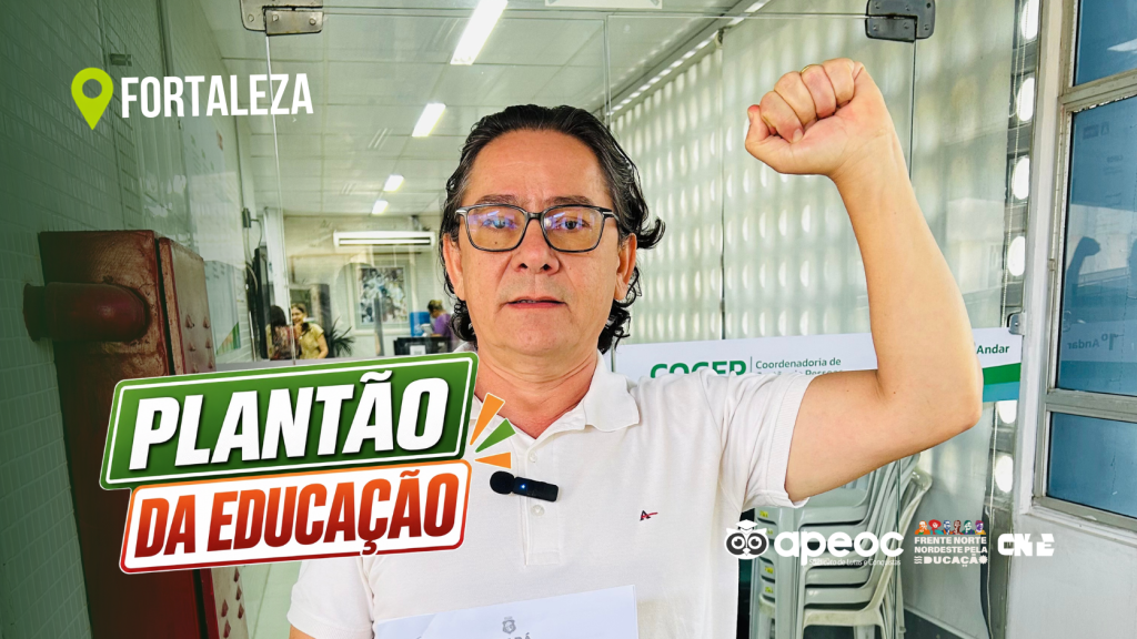 EM AUDIÊNCIA COM A COGEP, SINDICATO APEOC TRATA DA PRORROGAÇÃO DOS CONTRATOS TEMPORÁRIOS E DE PAUTAS URGENTES DA CATEGORIA