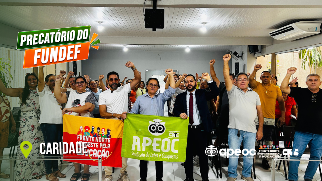 CATEGORIA REAFIRMA LUTA PELA INTEGRALIDADE DOS RECURSOS DO PRECATÓRIO DO FUNDEF, SEM DESCONTO DE IMPOSTO DE RENDA