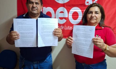 TAUÁ: SINDICATO APEOC PROTOCOLA OFÍCIOS E COBRA IMPLANTAÇÃO IMEDIATA DAS PROGRESSÕES DE 3%