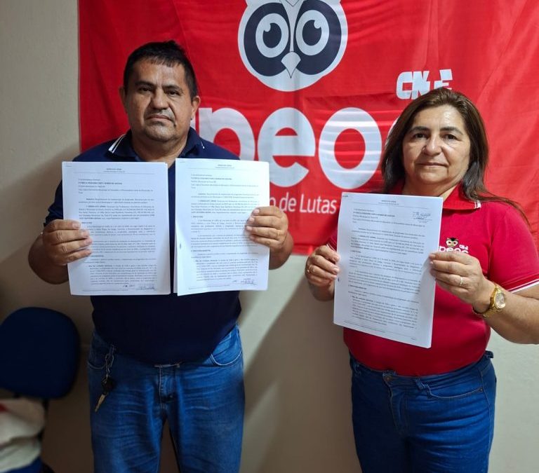 TAUÁ: SINDICATO APEOC PROTOCOLA OFÍCIOS E COBRA IMPLANTAÇÃO IMEDIATA DAS PROGRESSÕES DE 3%